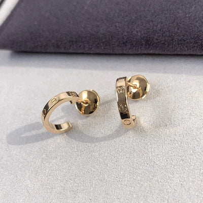 LOVE EARRINGS 2.65MM ROSE GOLD