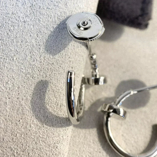 JUSTE EARRINGS SILVER