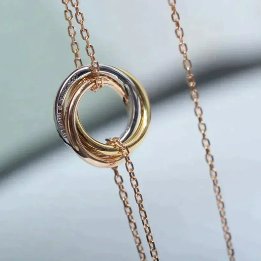 TRINITI BRACELET GOLD SILVER ROSE GOLD DIAMONDS