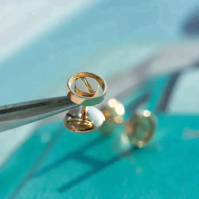 LOVE EARRINGS ROSE GOLD 7.2MM