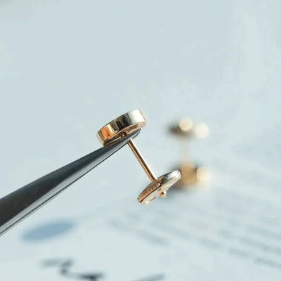 LOVE EARRINGS ROSE GOLD 7.2MM