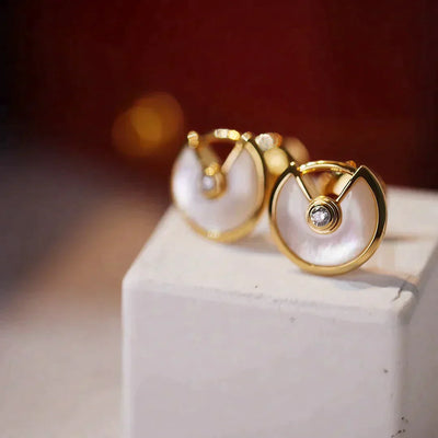 AMULETTE EARRINGS ROSE GOLD