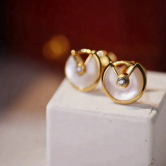 AMULETTE EARRINGS ROSE GOLD