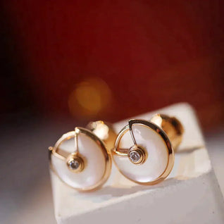 AMULETTE EARRINGS ROSE GOLD