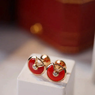 AMULETTE EARRINGS ROSE GOLD