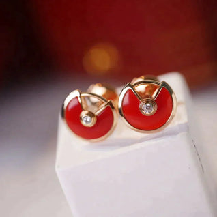 AMULETTE EARRINGS ROSE GOLD