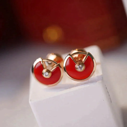 AMULETTE EARRINGS ROSE GOLD
