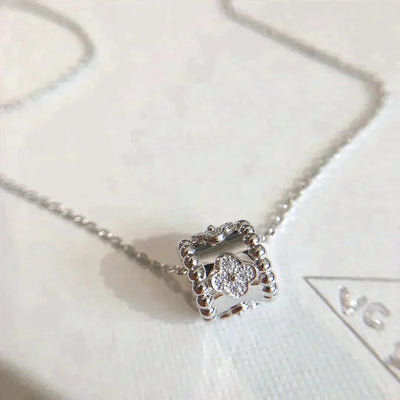 PERLEE PEDANT NECKLACE SILVER