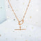 ECHAPEE NECKLACE ROSE GOLD