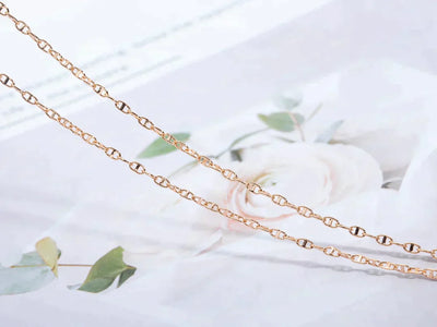 ECHAPEE NECKLACE ROSE GOLD