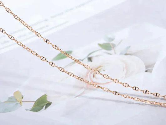 ECHAPEE NECKLACE ROSE GOLD