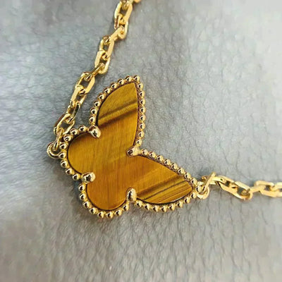 HEART BUTTERFLY CLOVER 4 MOTIFS BRACELET