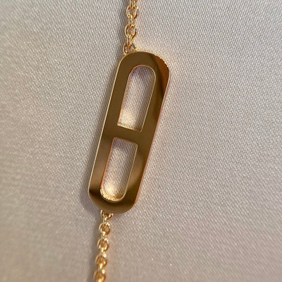 FARANDOLE LONG NECKLACE ROSE GOLD
