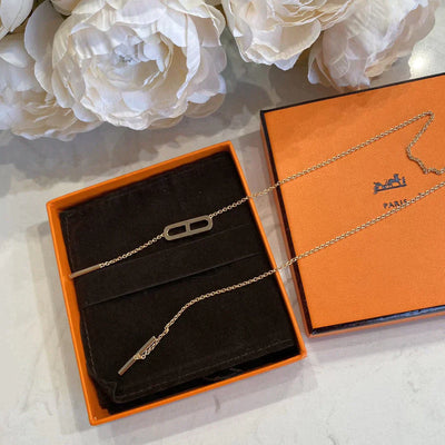 FARANDOLE LONG NECKLACE ROSE GOLD