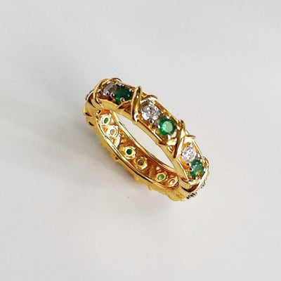 Rose Gold/Green