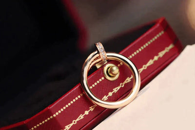 JUSTE RING 2.65MM ROSE GOLD DIAMOND