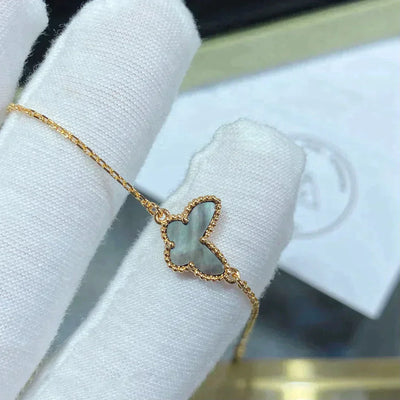 BUTTERFLY DARK MOP BUTTERFLY BRACELET