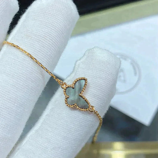 BUTTERFLY DARK MOP BUTTERFLY BRACELET