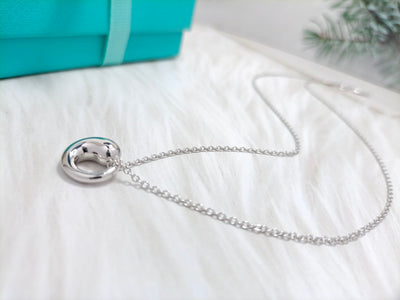 SNAIL PEDANT SILVER NECKLACE