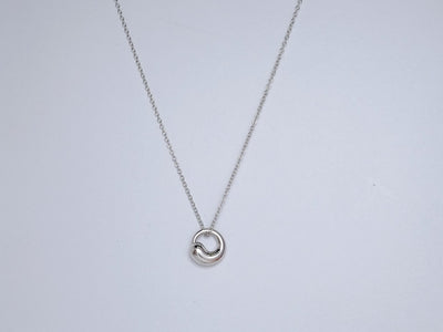 SNAIL PEDANT SILVER NECKLACE