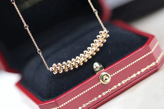 CLASH ROSE GOLD NECKLACE