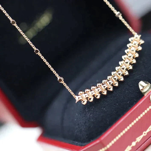 CLASH ROSE GOLD NECKLACE