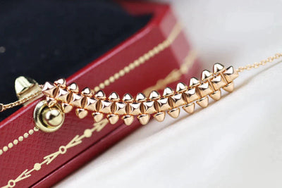 CLASH ROSE GOLD NECKLACE