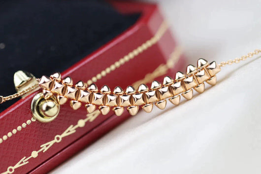 CLASH ROSE GOLD NECKLACE