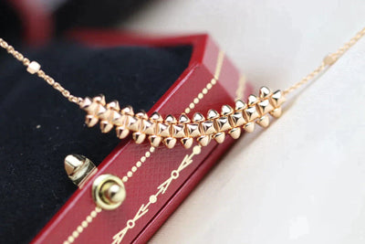 CLASH ROSE GOLD NECKLACE