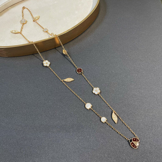 LUCKY SPRING 15 MOTIFS NECKLACE