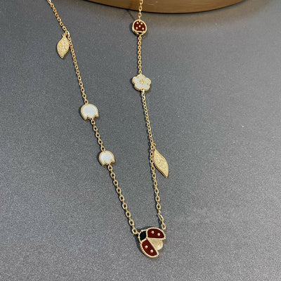 LUCKY SPRING 15 MOTIFS NECKLACE