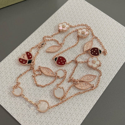 LUCKY SPRING 15 MOTIFS NECKLACE