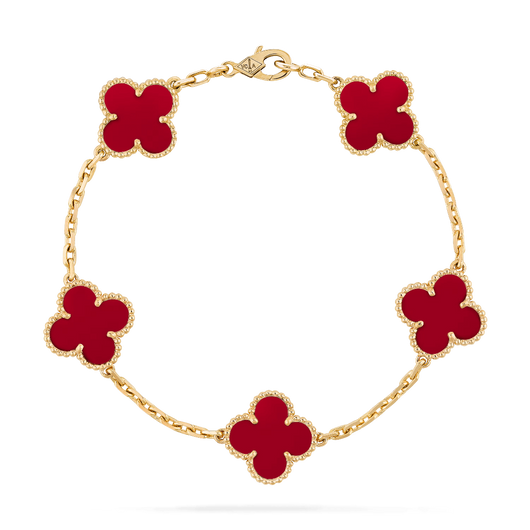 Vintage Alhambra Bracelet, 5 motifs.