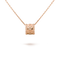 PERLEE PEDANT NECKLACE GOLD / ROSE GOLD
