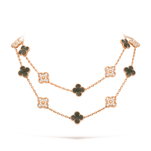 Vintage Alhambra Yellow Gold Bracelet