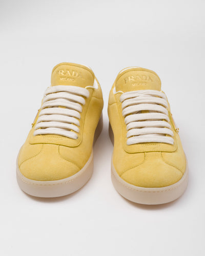 Suede sneakers