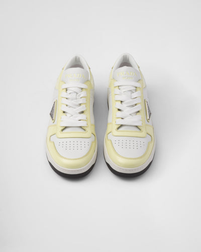 Downtown leather touch sneakers