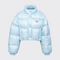 Re-Nylon cropped convertible down jacket