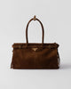 Bonnie medium nubuck leather handbag