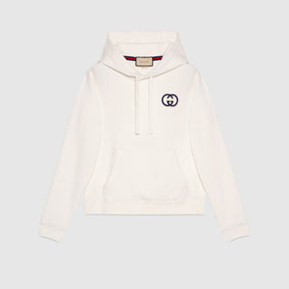 COTTON JERSEY HOODED SWEATSHIRT