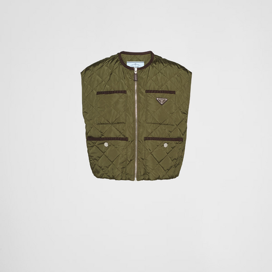 Quilted light Re-Nylon vest