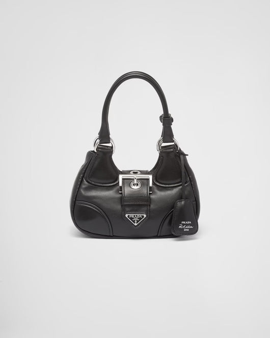 Moon Re-Nylon and leather bag