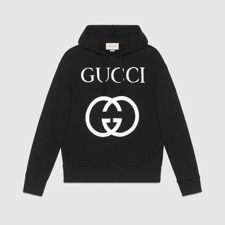HOODED SWEATSHIRT WITH INTERLOCKING G