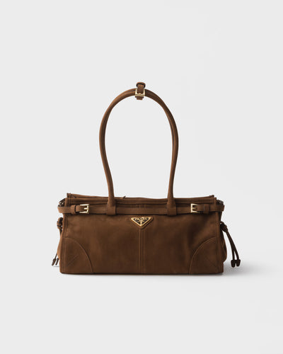 Bonnie medium nubuck leather handbag
