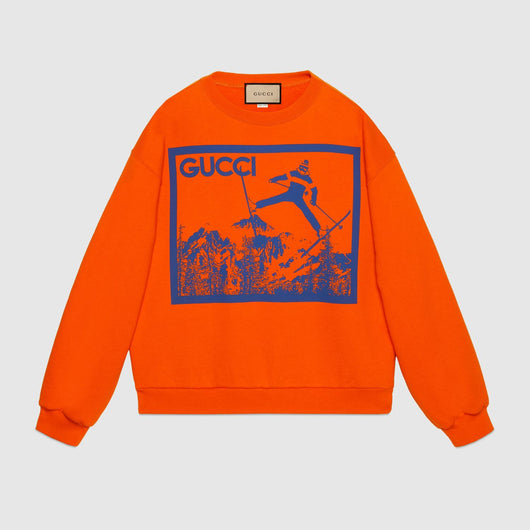 COTTON JERSEY SWEATSHIRT