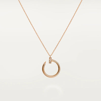 JUSTE NECKLACE ROSE GOLD