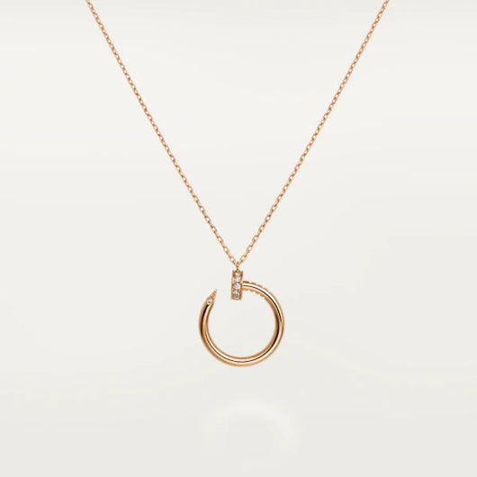 JUSTE NECKLACE ROSE GOLD