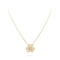 FLOWER DIAMOND NECKLACE