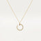JUSTE NECKLACE GOLD DIAMONDS