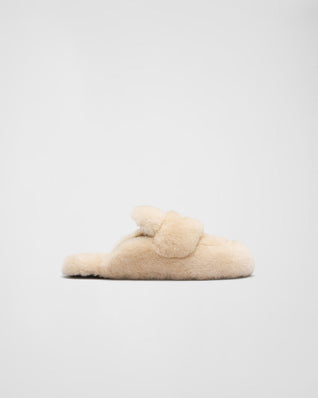 Shearling mules